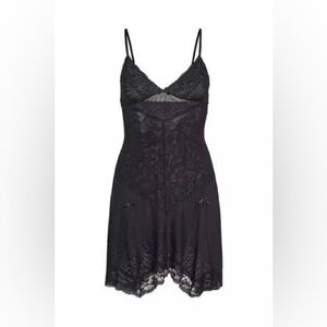 I.AM.GIA Black Lace Chemise